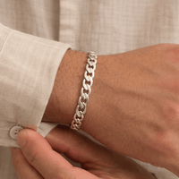 Thumbnail for Hexagonal Precisión 6mm — Silver Bracelet 950 - nativosjewelry