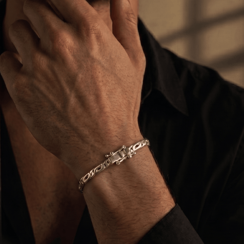 Mónaco Sutil — 3 mm Silver Bracelet 950 - nativosjewelry