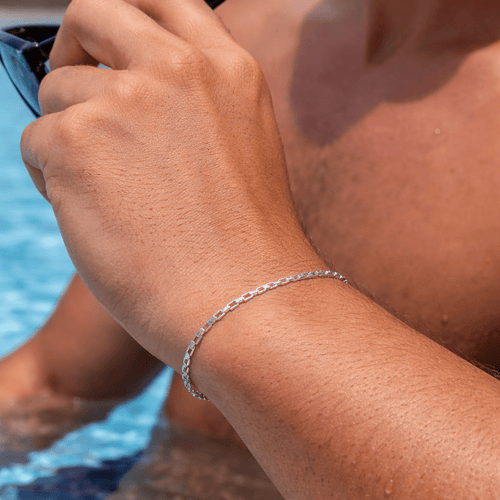 Line Box Esencia — Silver Box Bracelet 950 - nativosjewelry