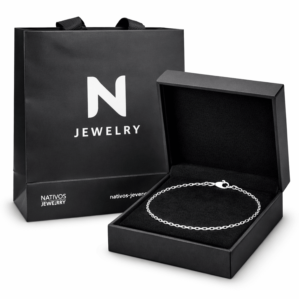 Line Box Esencia — Silver Box Bracelet 950 - nativosjewelry
