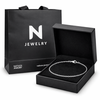 Thumbnail for Line Box Esencia — Silver Box Bracelet 950 - nativosjewelry