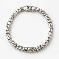Thumbnail for Mónaco Presencia 5mm — Silver Bracelet 950 - nativosjewelry