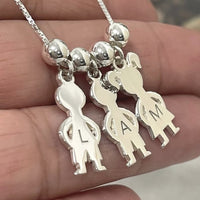Thumbnail for Collar niños personalizado de Plata ley 950 - nativosjewelry