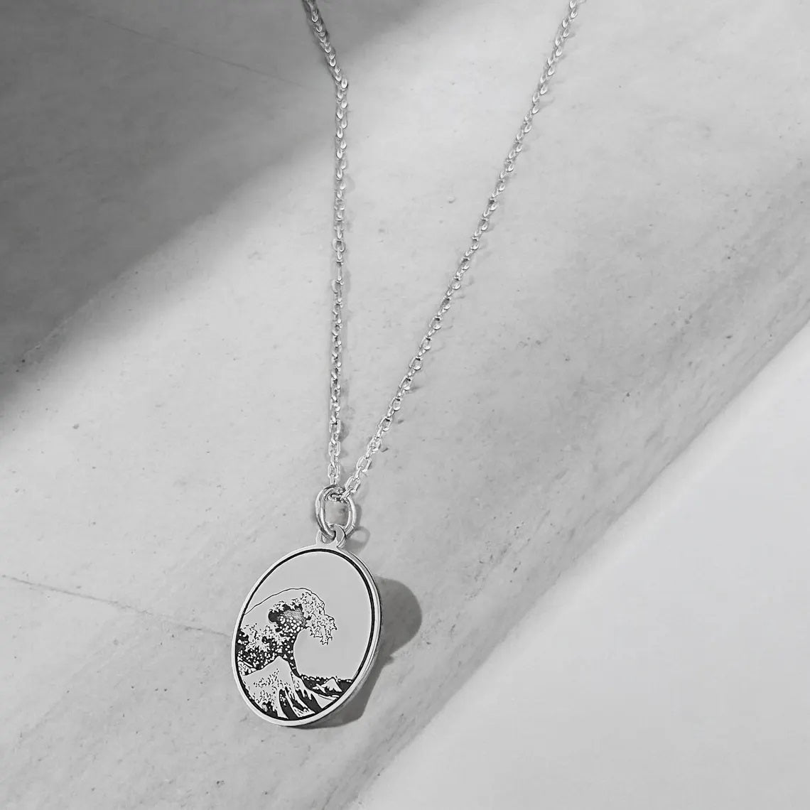 Collar medalla Ola - nativosjewelry
