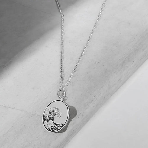 Collar medalla Ola - nativosjewelry