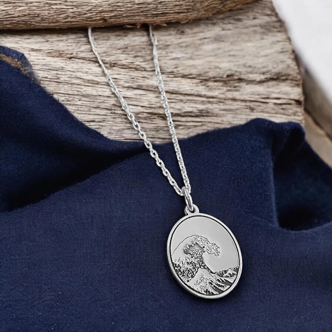 Collar medalla Ola - nativosjewelry