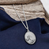 Thumbnail for Collar medalla Ola - nativosjewelry