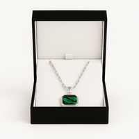Thumbnail for Collar Tempus — Turquesa Natural Silver 950 - nativosjewelry