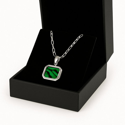 Collar Tempus — Turquesa Natural Silver 950 - nativosjewelry