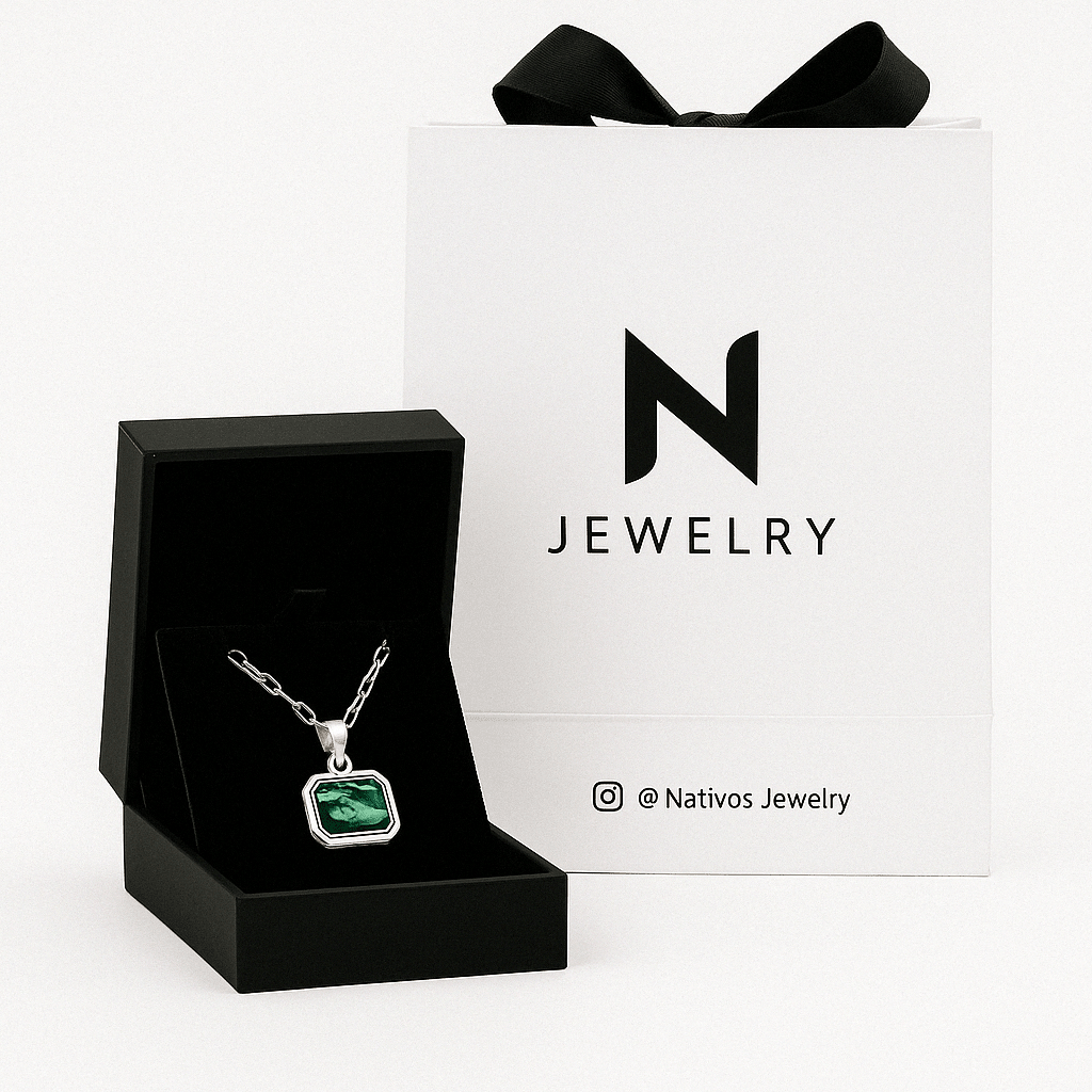 Collar Tempus — Turquesa Natural Silver 950 - nativosjewelry