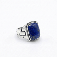 Thumbnail for Lapislázuli — Anillo Plata 950 - nativosjewelry