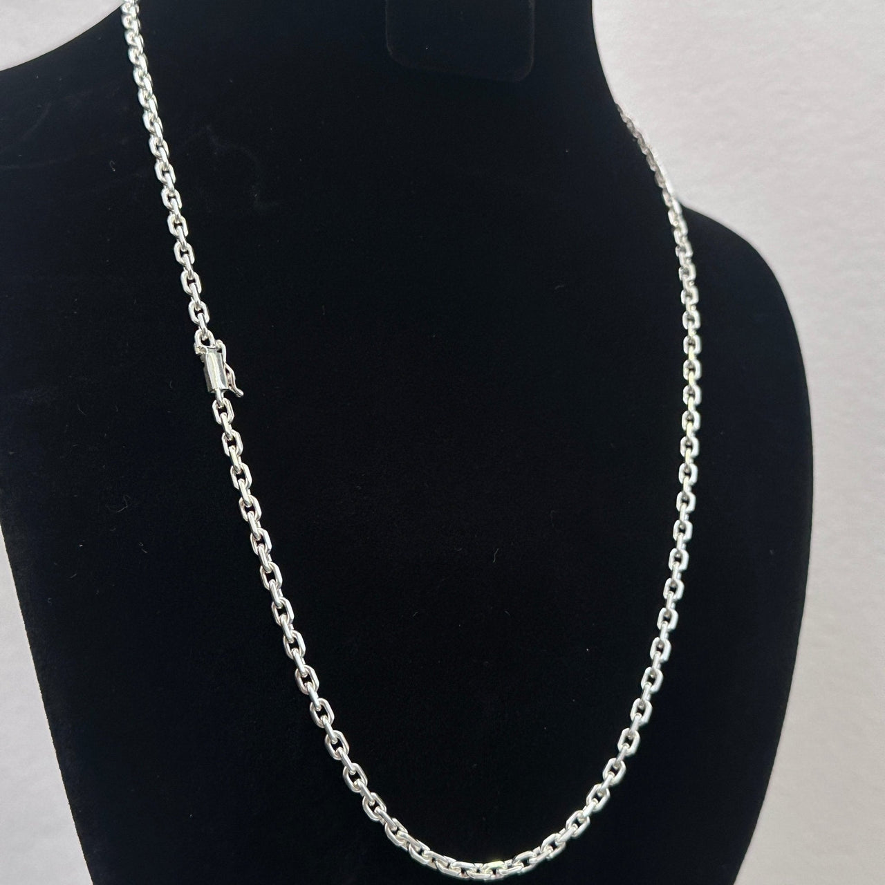 Cadena Forcet de Plata 950 para Hombre 3mm - nativosjewelry