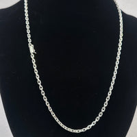 Thumbnail for Cadena Forcet de Plata 950 para Hombre 3mm - nativosjewelry