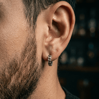 Thumbnail for Arete Miami en Plata 950 - nativosjewelry
