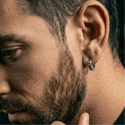 Arete Miami en Plata 950 - nativosjewelry