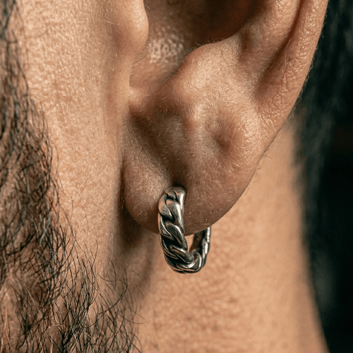Arete Miami en Plata 950 - nativosjewelry