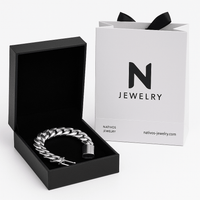 Thumbnail for Cuban Impacto 15mm — Silver Cuban Bracelet 950 (21cm) - nativosjewelry