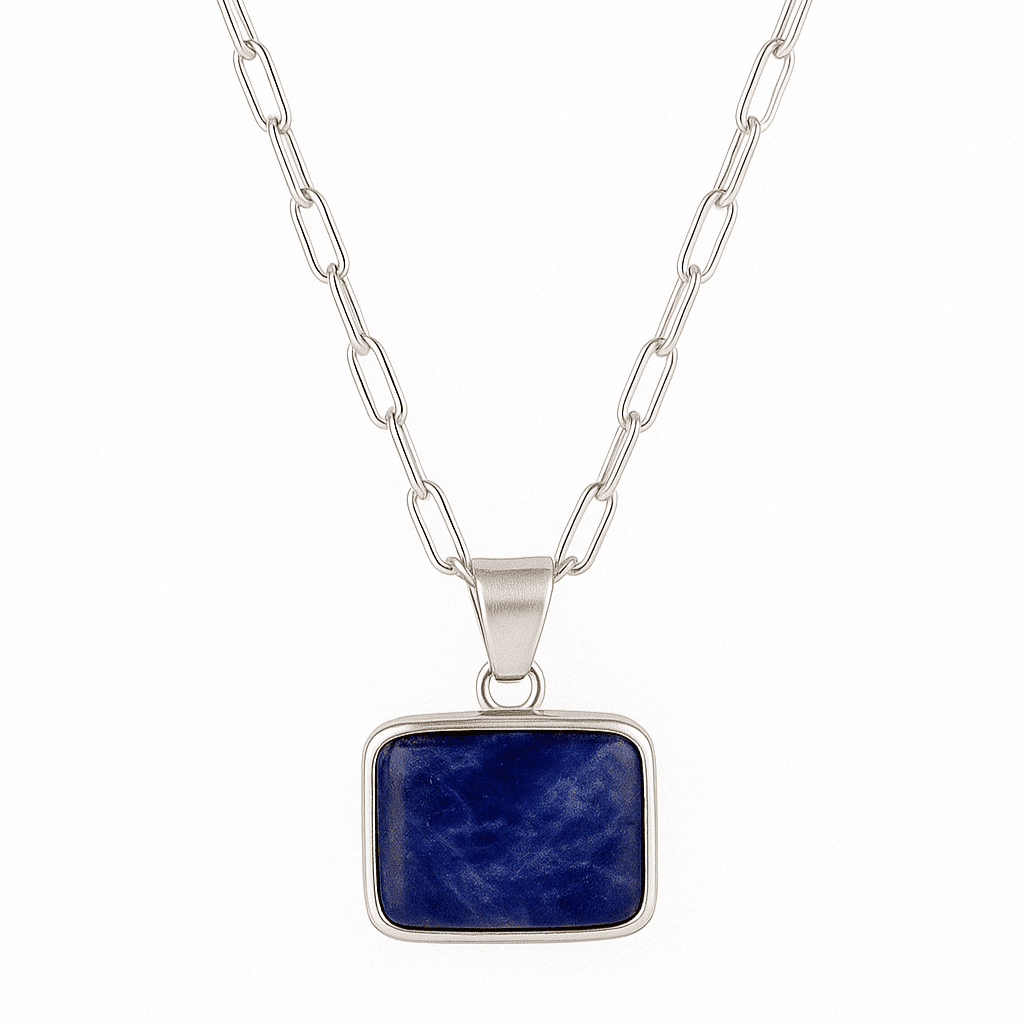 EGEO Legacy — LapisLazuli Necklace Silver 950 - nativosjewelry