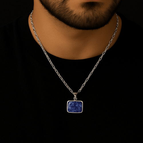 EGEO Legacy — LapisLazuli Necklace Silver 950 - nativosjewelry
