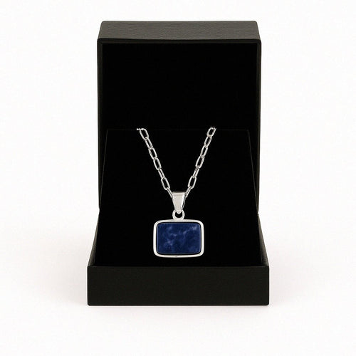 EGEO Legacy — LapisLazuli Necklace Silver 950 - nativosjewelry