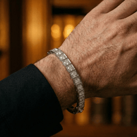 Thumbnail for Tennis Prestige 5mm — Silver Tennis Bracelet 999 - nativosjewelry