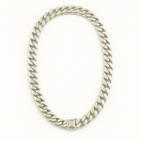 Thumbnail for Cadena Miami Cuban 14mm Plata ley 999 - nativosjewelry