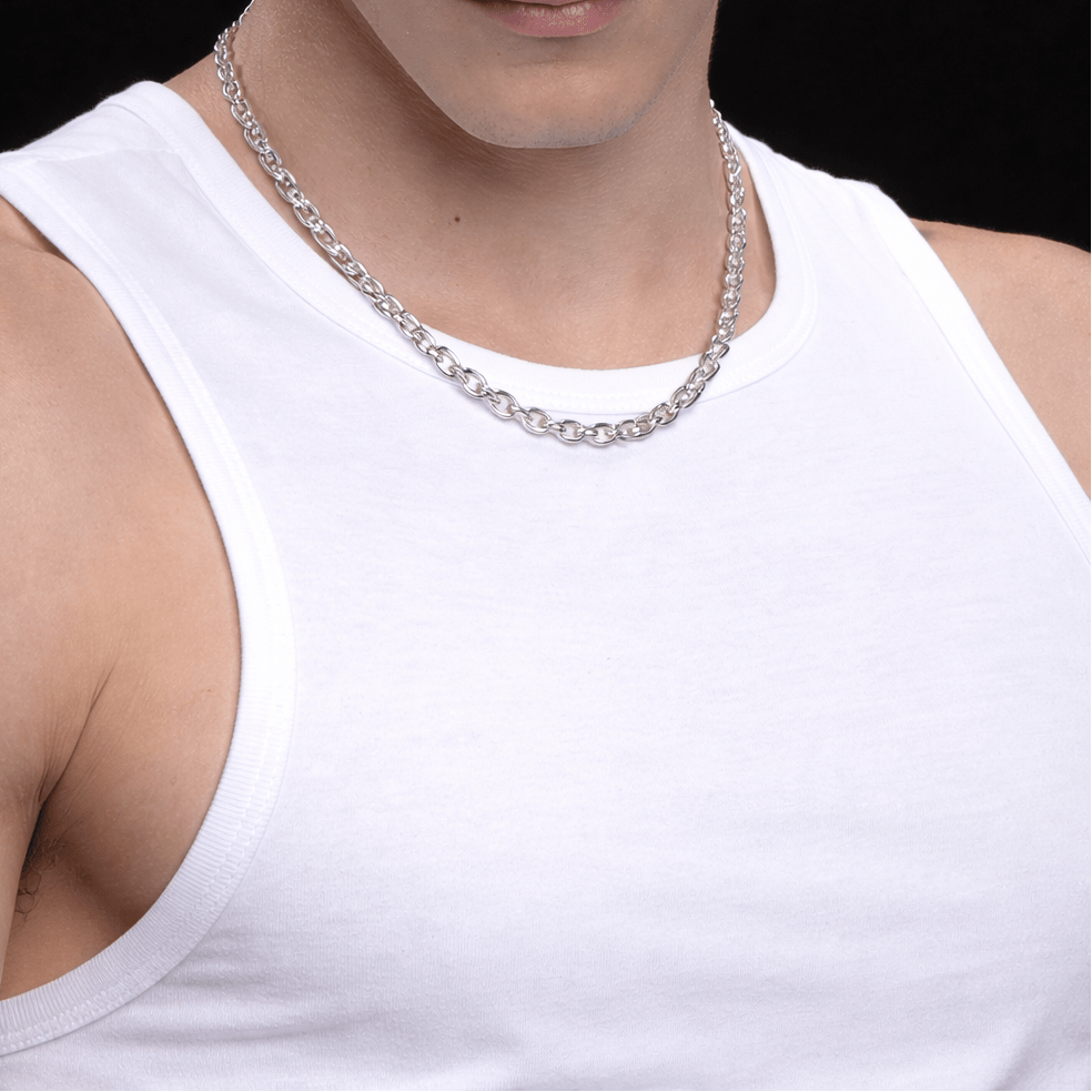 Set Forcet — Cadena y Pulsera Plata 950 - nativosjewelry