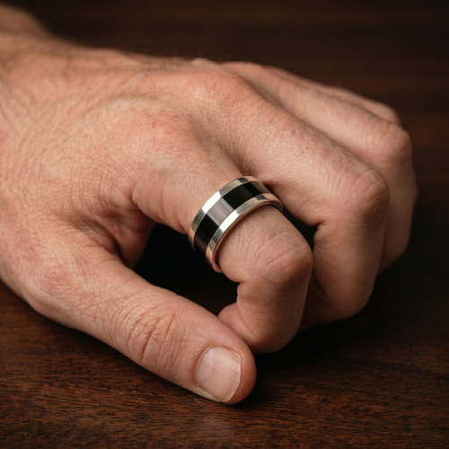 Eclipse — 950 Silver Ring
