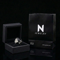 Thumbnail for Anillo Ónix — Plata 950