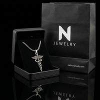 Thumbnail for Collar Caduceo — Plata 950