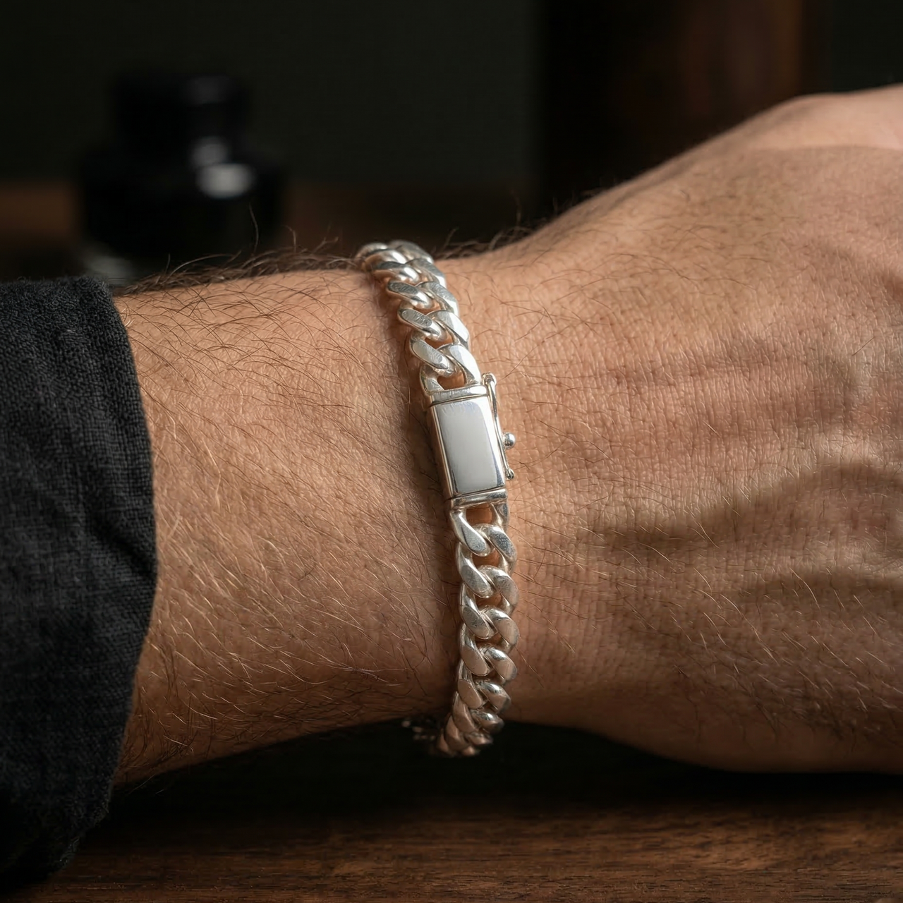 Lomo Presencia 6mm — Silver Bracelet 950