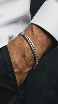 Cuban Mesh Balance 5mm — Silver Cuban Bracelet 950