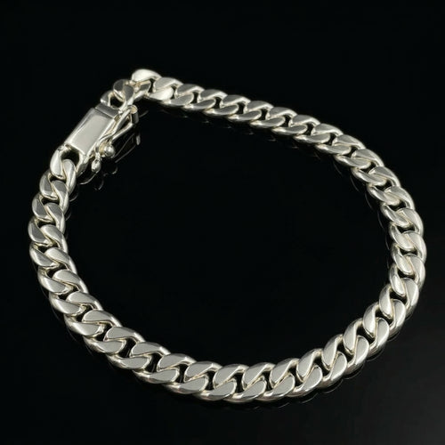 Lomo Presencia 6mm — Silver Bracelet 950