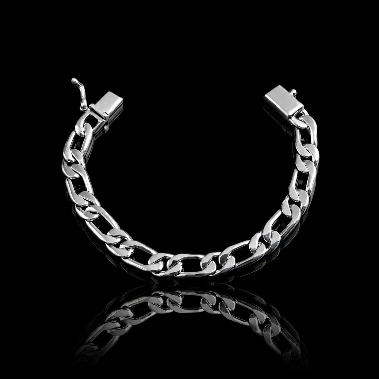 Pulsera de Plata 950 estilo 1x1
