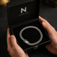Thumbnail for Cuban Mesh Balance 5mm — Silver Cuban Bracelet 950