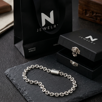 Thumbnail for Classic Rolo 6mm — Silver Bracelet 950 (21cm)