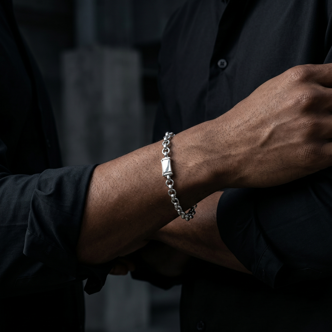 Classic Rolo 6mm — Silver Bracelet 950 (21cm)