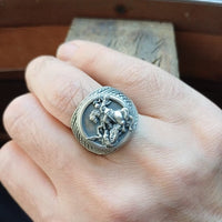 Thumbnail for Anillo Caballero San Jorge de Plata 950