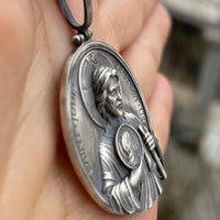 Thumbnail for Collar San Judas Tadeo de Plata 950