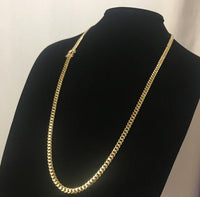 Thumbnail for Cadena de Oro 18k Miami Cuban Link 30gr 3mm 55cm