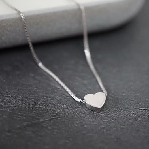 Collar de Plata 950 Heart