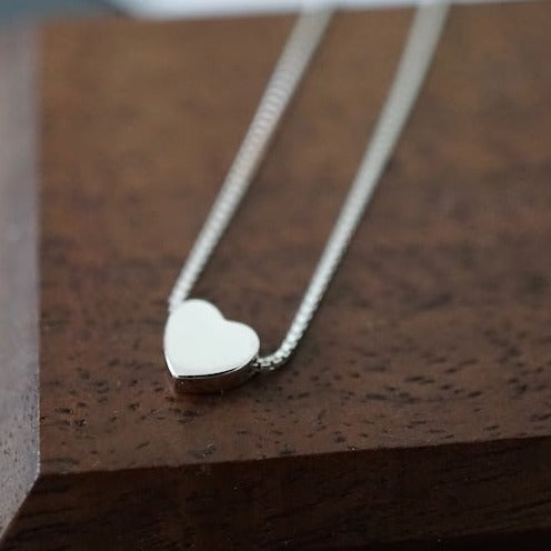 Collar de Plata 950 Heart