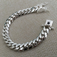 Thumbnail for Pulsera Miami Cuban Link de Plata 999 80gr