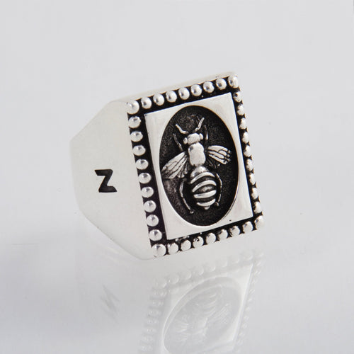 Abeja — Anillo de Poder y Prosperidad - nativosjewelry