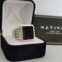 Thumbnail for Crowns — Anillo Plata 950 - nativosjewelry