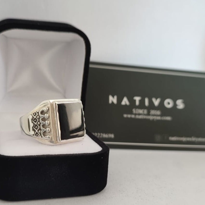 Crowns — Anillo Plata 950 - nativosjewelry