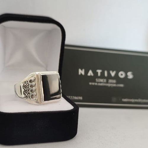 Crowns — Anillo Plata 950 - nativosjewelry