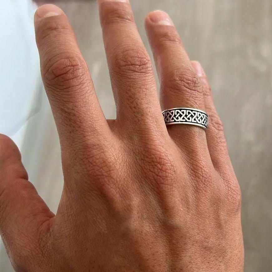 Celta — Anillo Plata 950 - nativosjewelry