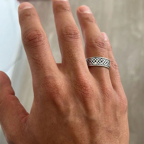 Celta — Anillo Plata 950 - nativosjewelry