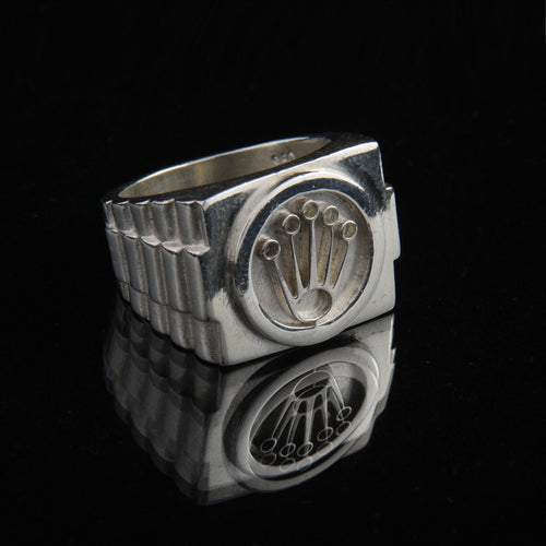 Clock’s — Anillo Plata 950 - nativosjewelry